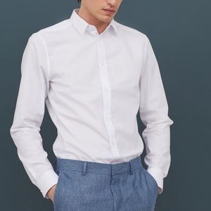 H&M Slim fit easy iron shirt